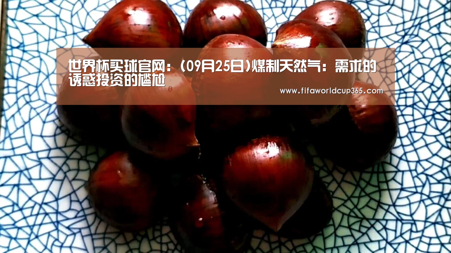 世界杯买球官网:(09月25日)煤制天然气:需求的诱惑投资的尴尬(图1) 世界杯下注入口